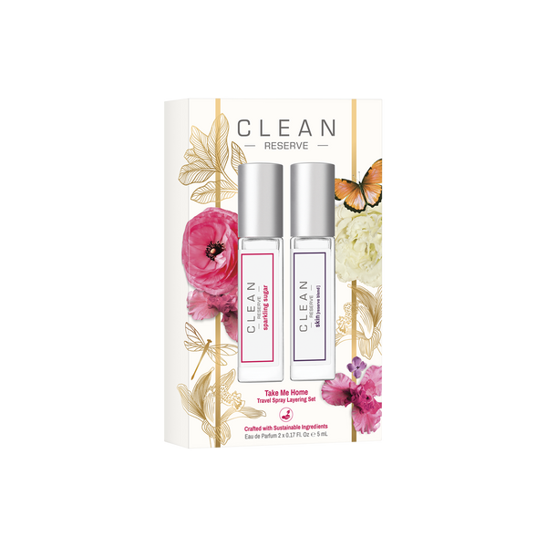 clean CLEAN RESERVE Take Me Home Travel Spray Layering Set