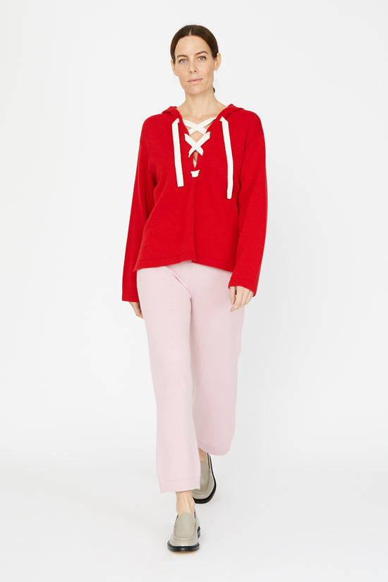 Clements Ribeiro Alabama Hoodie Red