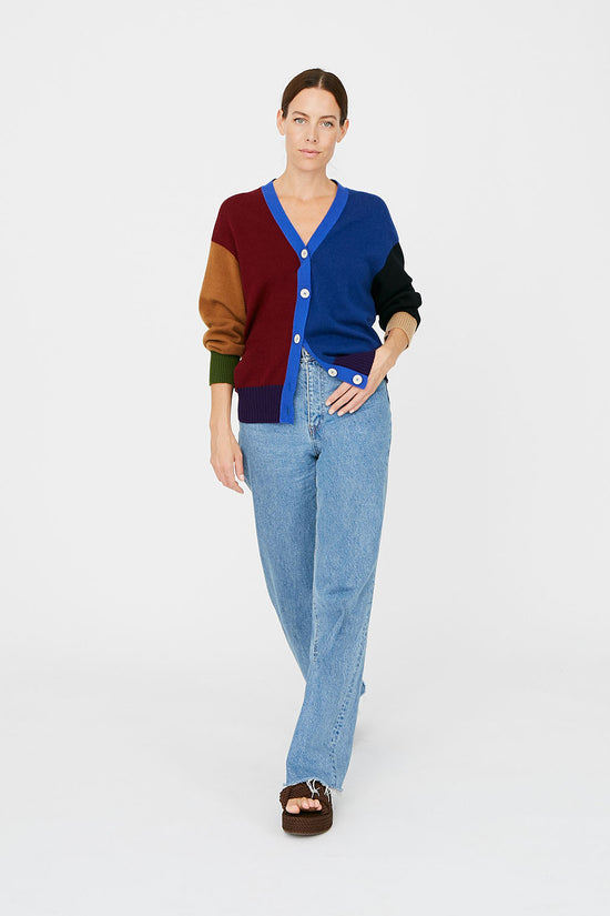 clements ribeiro Bookish Cardigan Dark