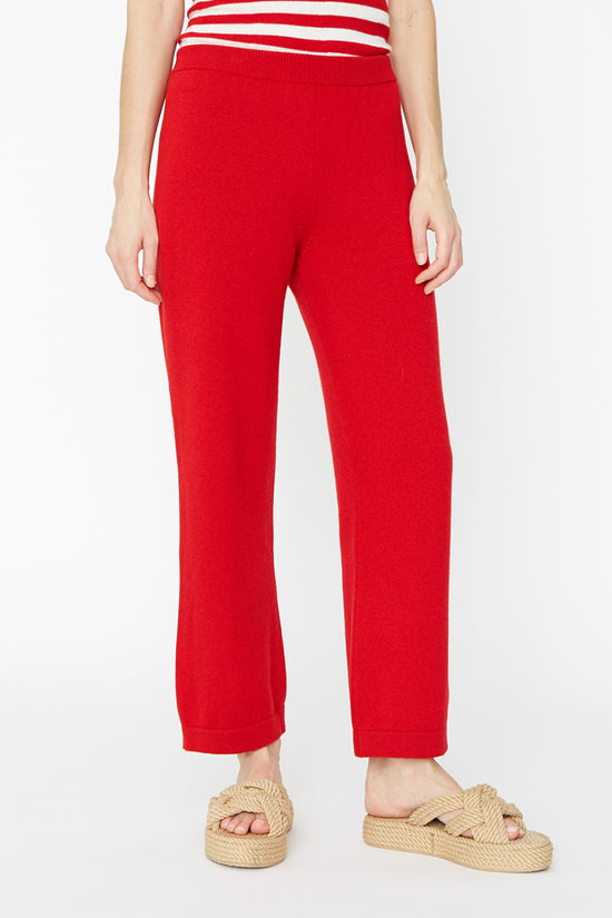 clements ribeiro Capri Trousers Red