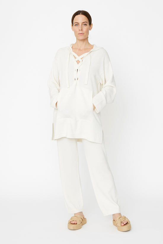 clements ribeiro Dakota Hoodie Ivory