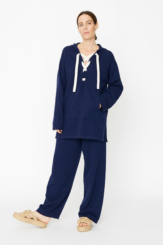 Clements Ribeiro Dakota Hoodie Navy