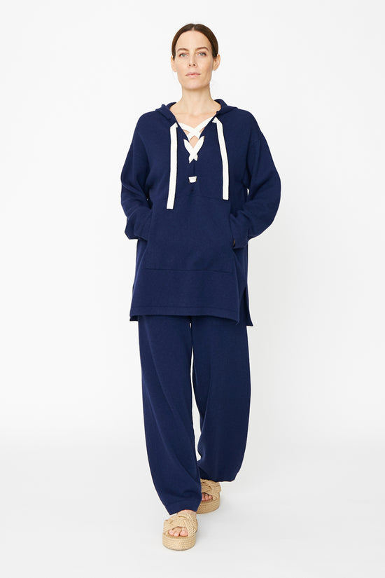 clements ribeiro Dakota Hoodie Navy