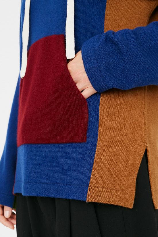 Clements Ribeiro Nevada Hoodie Blue