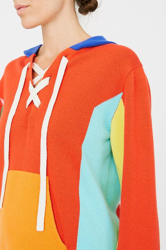 Clements Ribeiro Nevada Hoodie Red