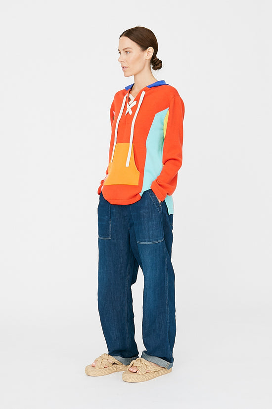 clements ribeiro Nevada Hoodie Red