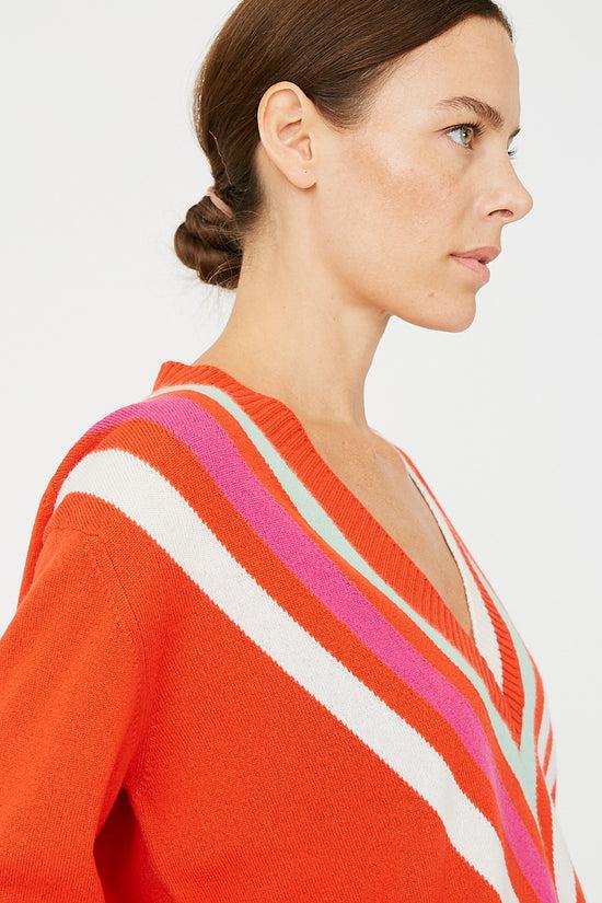 Clements Ribeiro Regatta V-neck Sweater