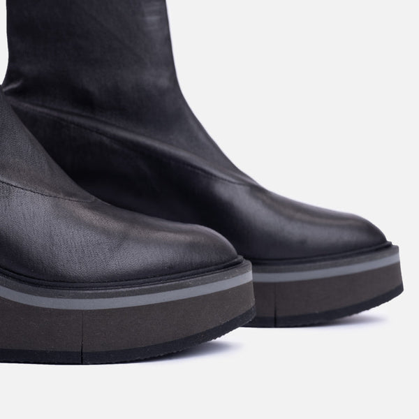 Clergerie ANKLE BOOTS - ALBANE Ankle Boots Stretch Leather Black