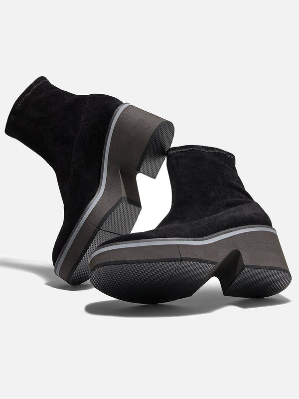 Clergerie ALBANE Suede Stretch Black