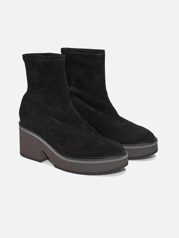 Clergerie ALBANE Suede Stretch Black