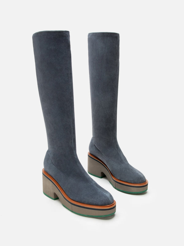 Clergerie ANKI Suede Stretch Mineral