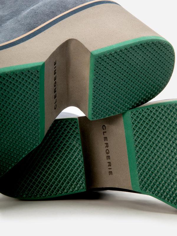 Clergerie ANKI Suede Stretch Mineral