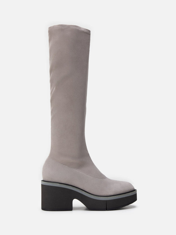 clergerie ANKI suede stretch stone