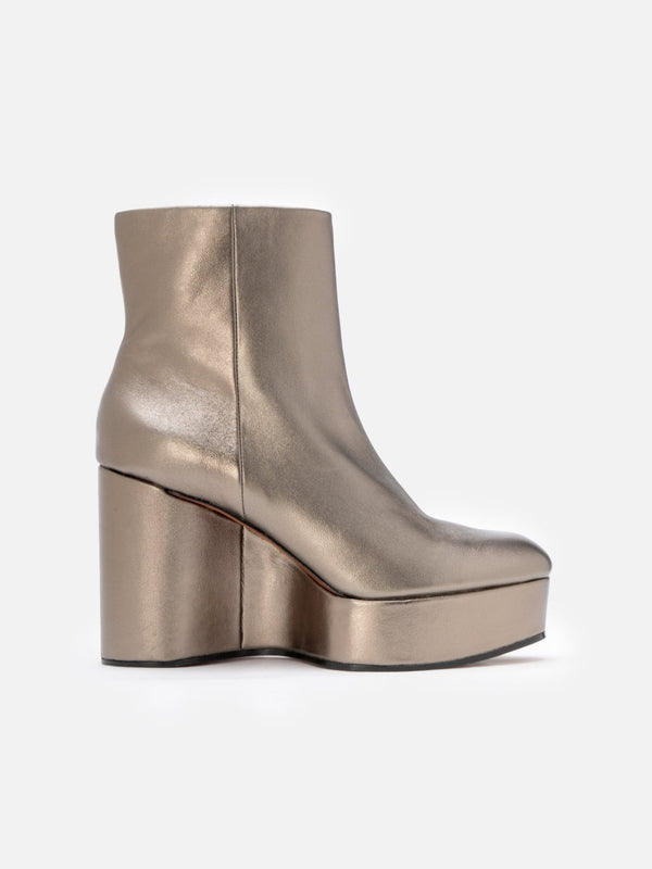 clergerie BELEN metallic gobi