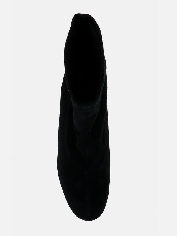 Clergerie BRENDA Suede Stretch Black