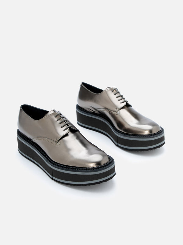 Clergerie BROOK Gloss Metal Gobi