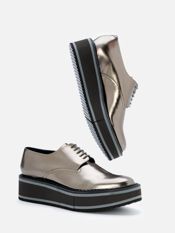 Clergerie BROOK Gloss Metal Gobi