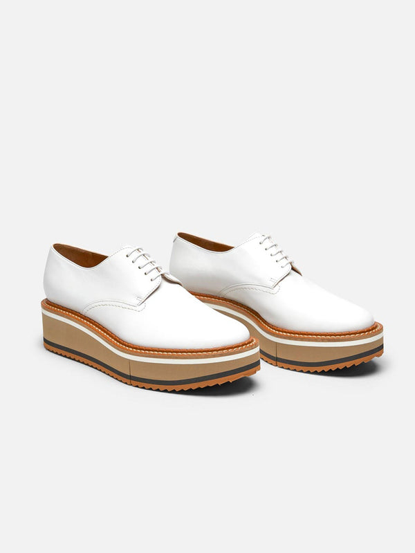 Clergerie DERBIES - BROOK Derbies White Lambskin