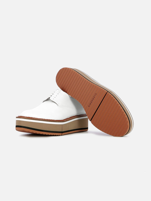 Clergerie DERBIES - BROOK Derbies White Lambskin