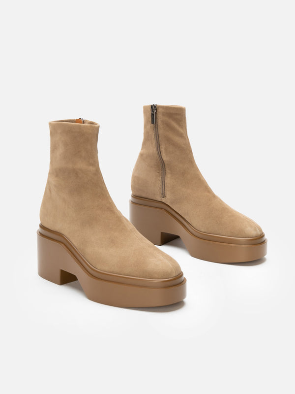 Clergerie NELLE Suede Stretch Gobi