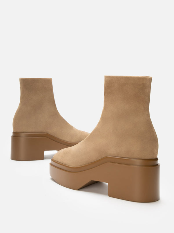 Clergerie NELLE Suede Stretch Gobi