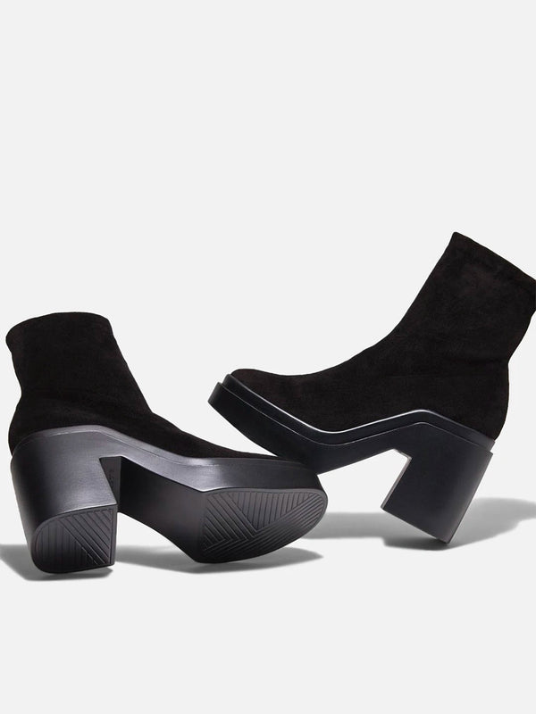 Clergerie NINA Suede Stretch Black