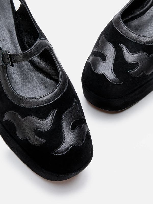 Clergerie NOPAM Suede Black