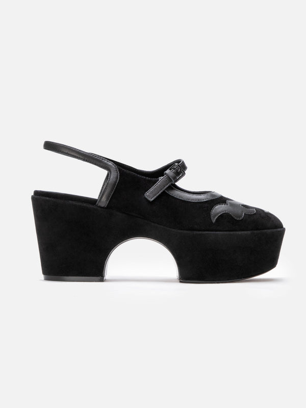 clergerie NOPAM suede black