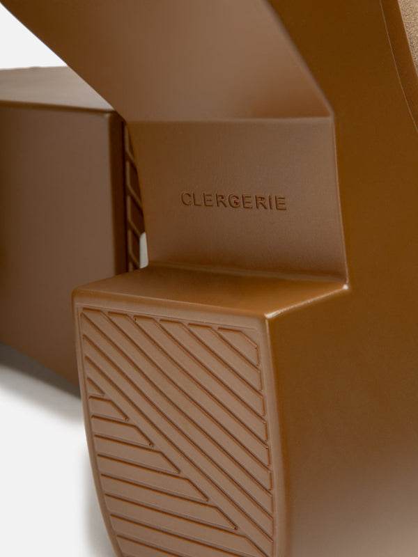 Clergerie NOVA Suede Stretch Gobi