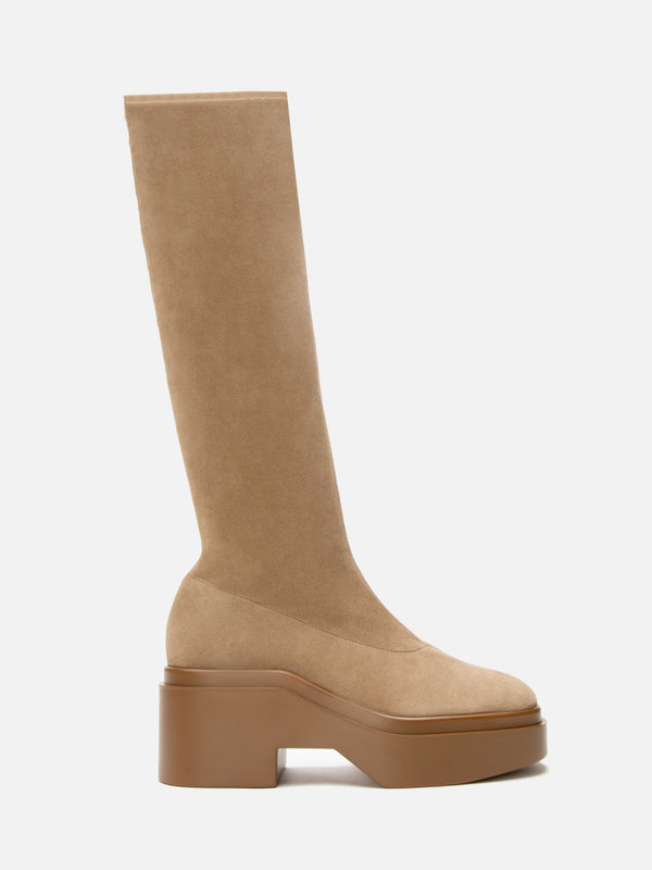clergerie NOVA suede stretch gobi