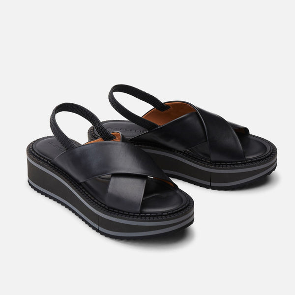 Clergerie SANDALS - FREEDOM Sandals Lambskin Black