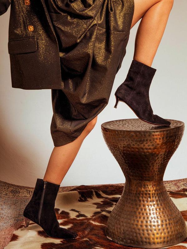 Clergerie SENNA Suede Black