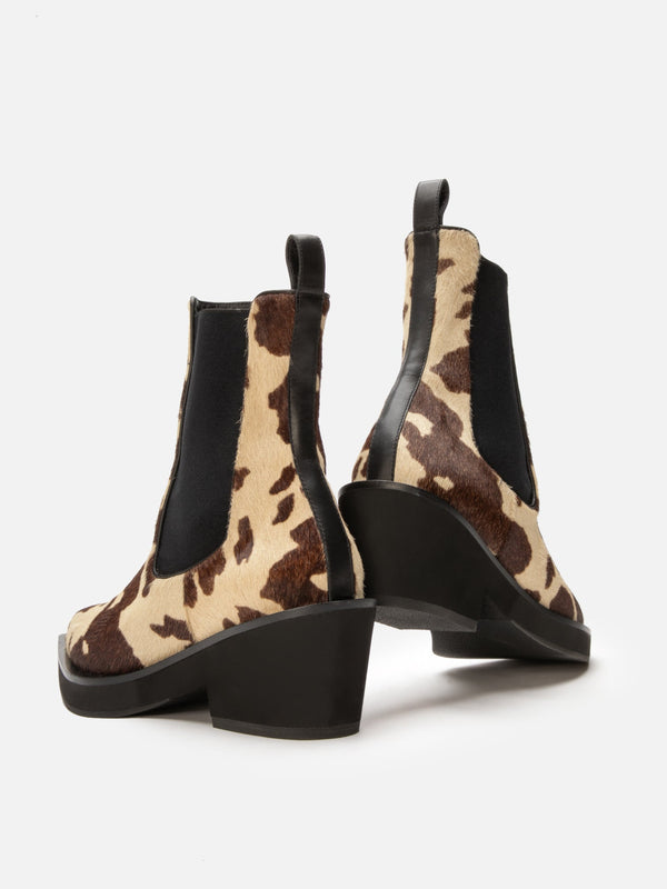 Clergerie TEGAN Cow Print
