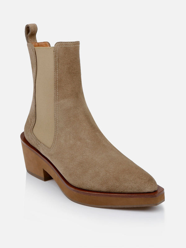 Clergerie TEGAN Suede Gobi