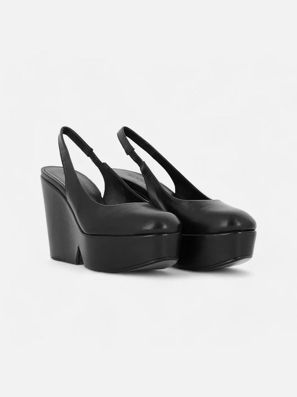 Clergerie WEDGES - BELITA Pumps Leather Black