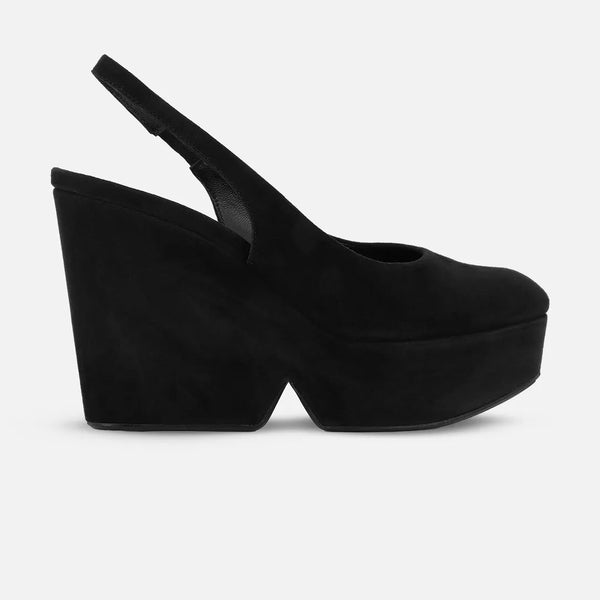clergerie WEDGES - BELITA pumps suede leather black
