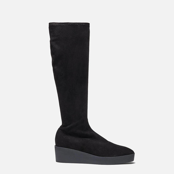clergerie HIGH BOOTS - LOANE boots suede lambskin black