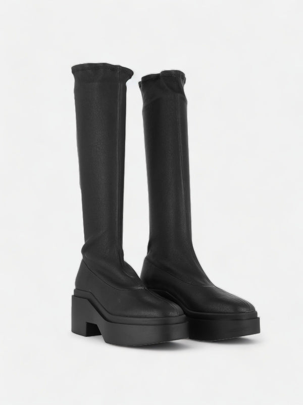 Clergerie HIGH BOOTS - NOVA Boots Stretch Lambskin Black