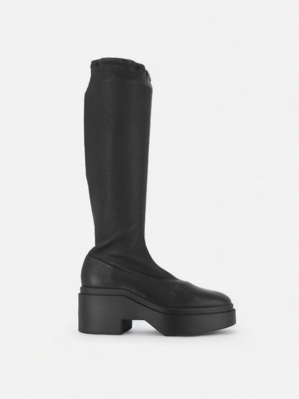 clergerie HIGH BOOTS - NOVA boots stretch lambskin black
