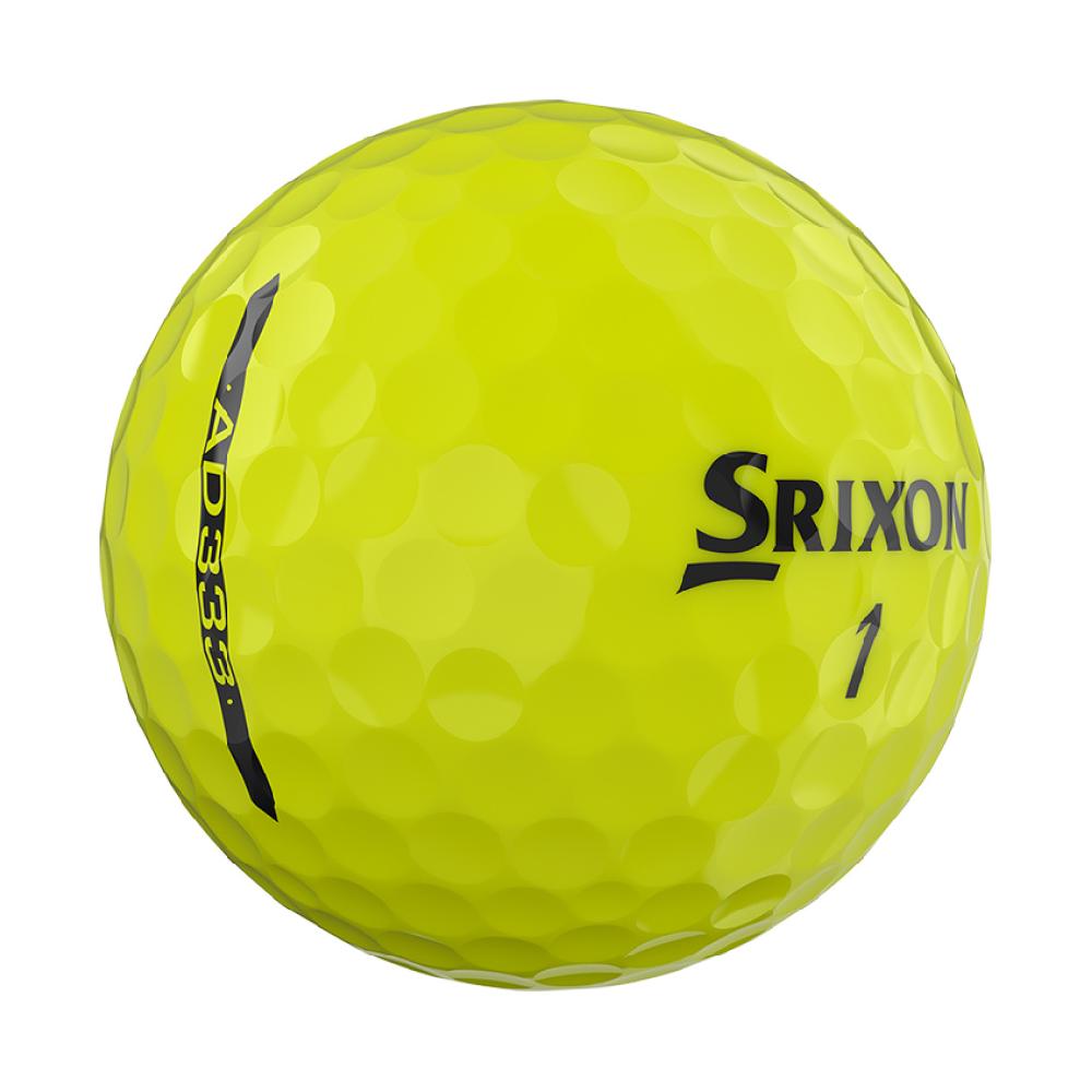 Cleveland Golf AD333 Golf Balls – Tour Yellow