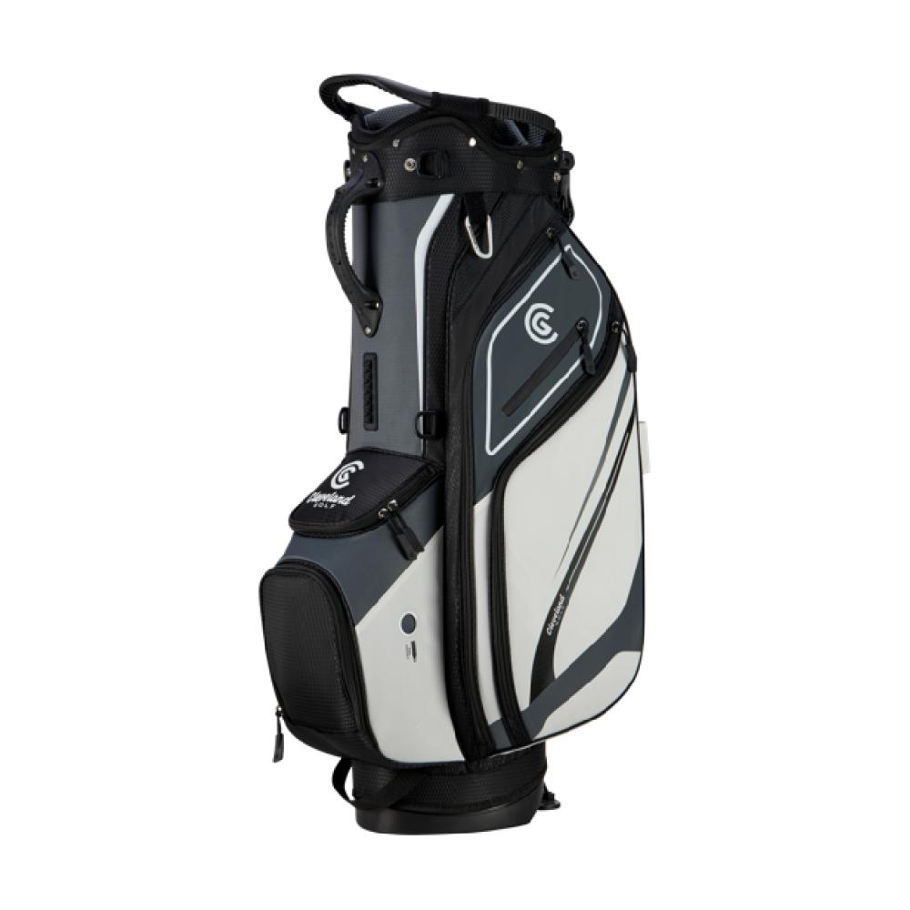 Cleveland Golf CLEVELAND Golf Lt Stand Bag – Charcoal/White/Black