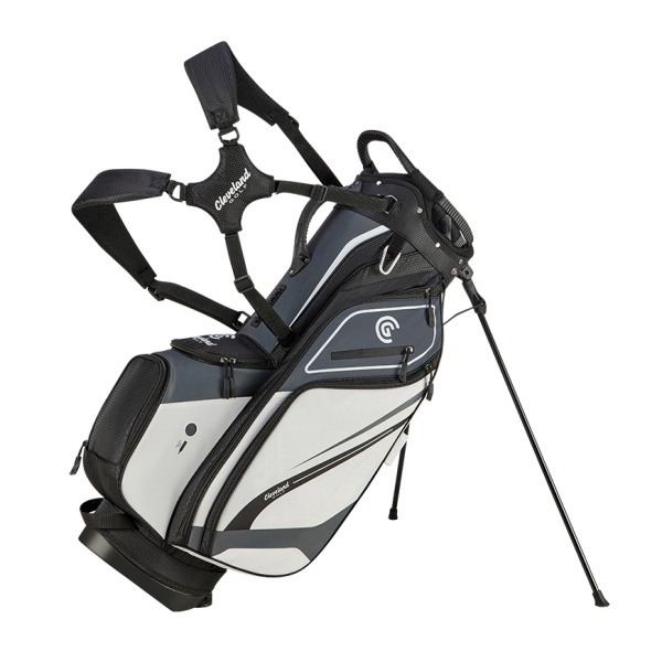 cleveland golf CLEVELAND Golf Lt Stand Bag – Charcoal/White/Black