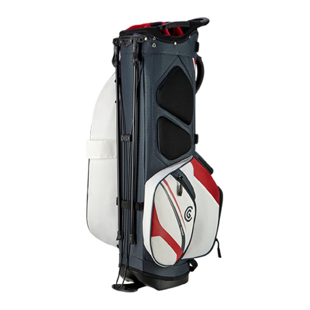 Cleveland Golf CLEVELAND Golf Lt Stand Bag – Red/White/Charcoal