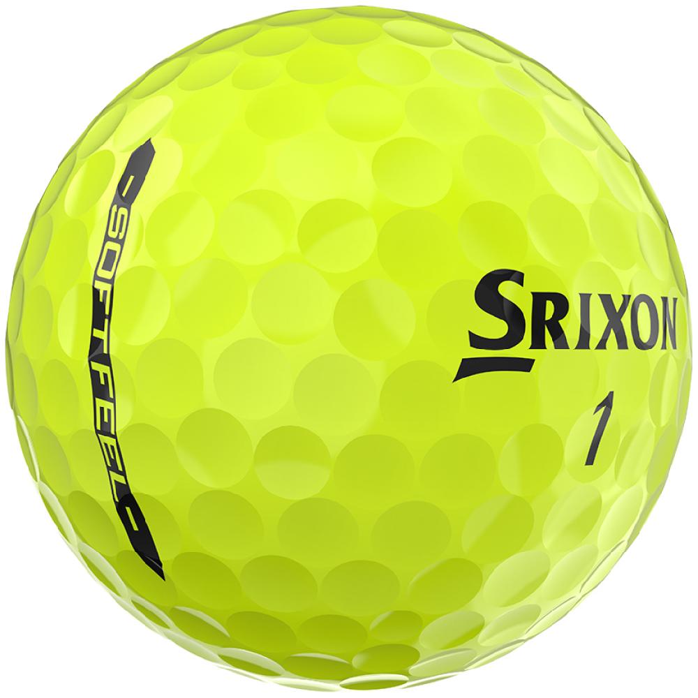 Cleveland Golf SOFT FEEL Golf Balls – Tour Yellow