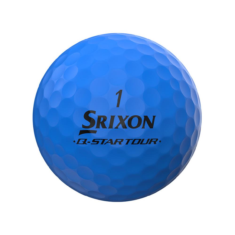 Cleveland Golf Q-STAR TOUR DIVIDE Golf Balls – BRITE Yellow/Blue