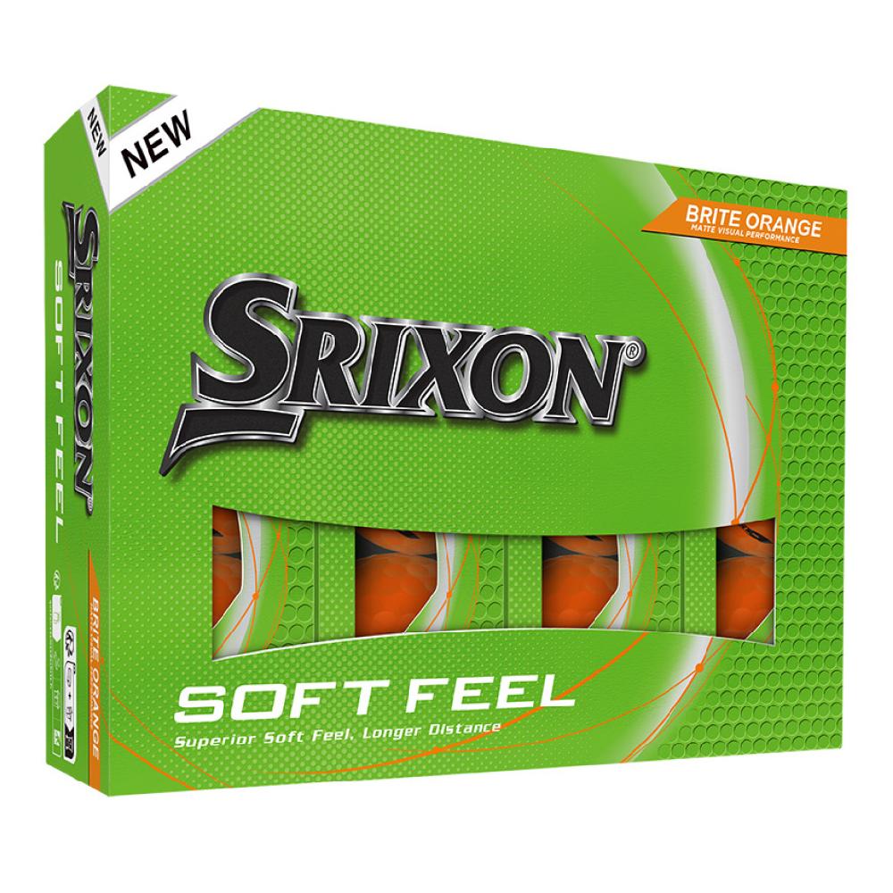 Cleveland Golf SOFT FEEL BRITE Golf Balls – Brite Orange