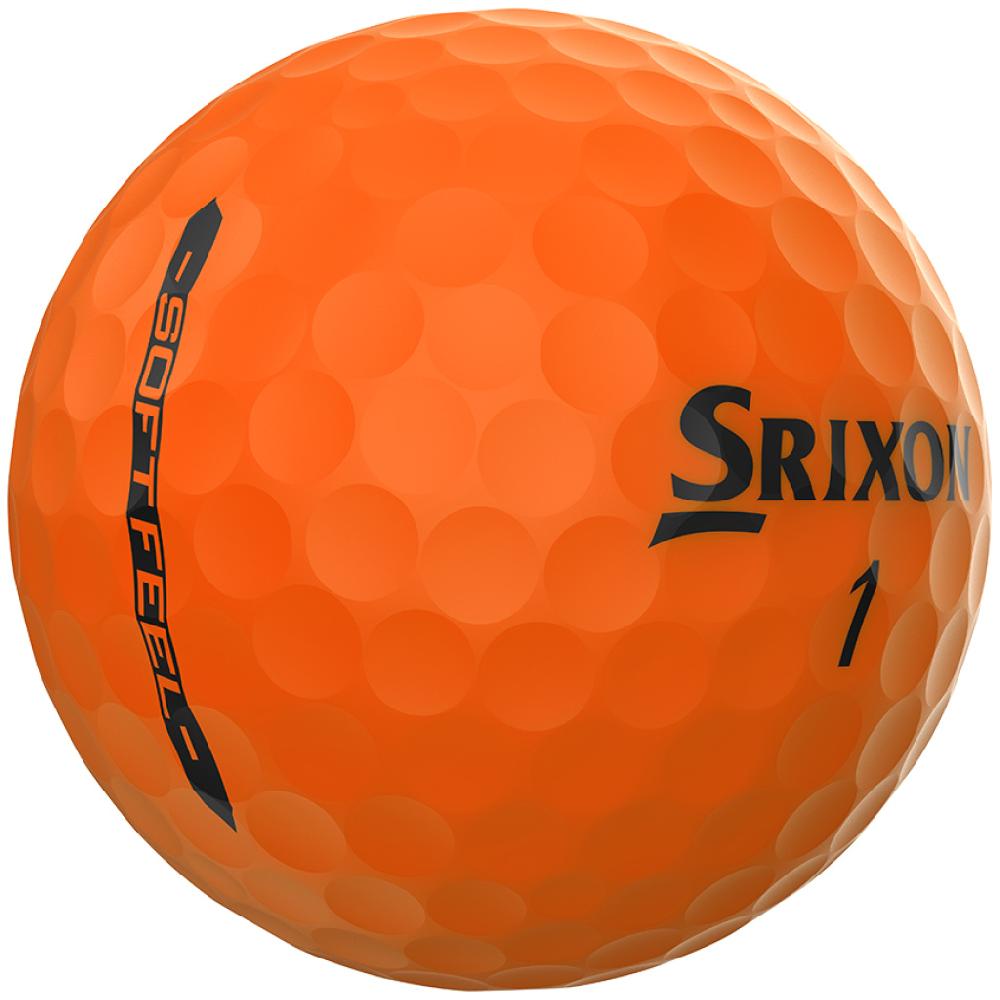 Cleveland Golf SOFT FEEL BRITE Golf Balls – Brite Orange