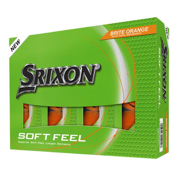 cleveland golf SOFT FEEL BRITE Golf Balls – Brite Orange