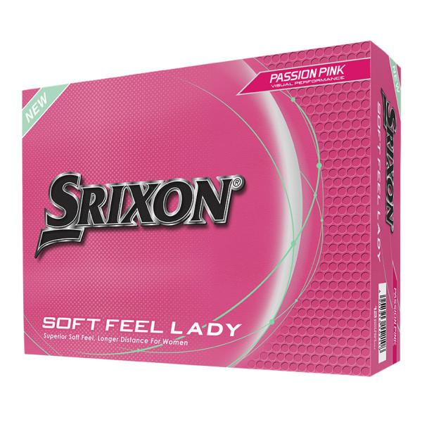 cleveland golf SOFT FEEL LADY Golf Balls – Passion Pink