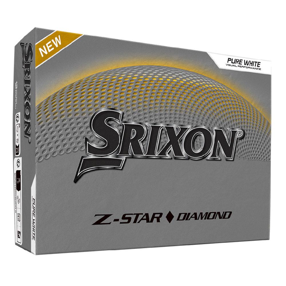 Cleveland Golf Z-STAR ♦ DIAMOND Golf Balls – Pure White